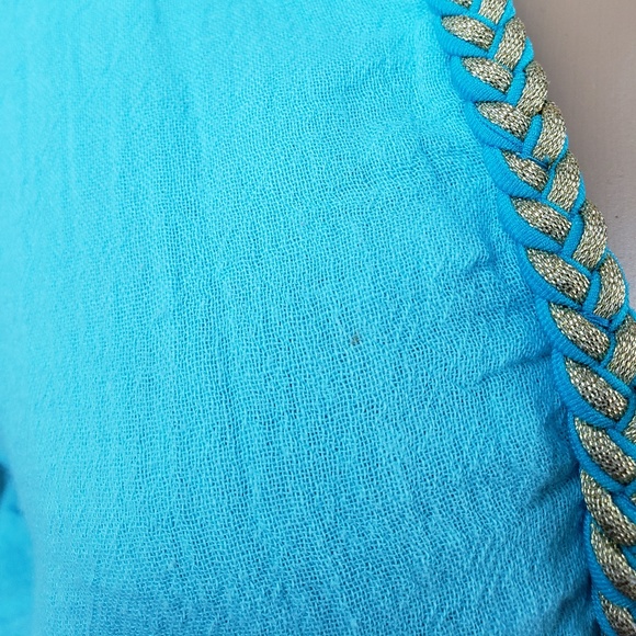 Luli Fama Light Blue Mini Dress - Picture 2 of 7